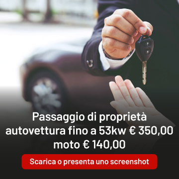 Promozione Passaggio di proprieta